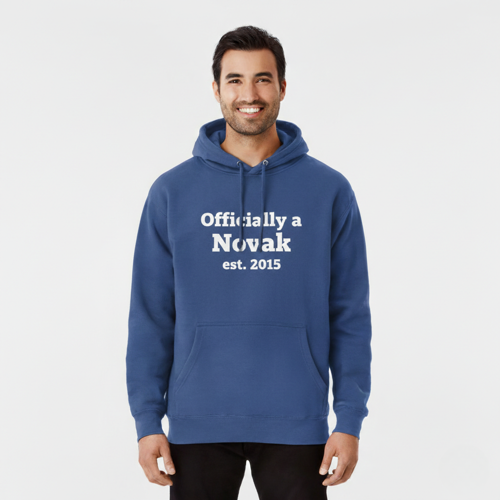 Sweat à capuche personnalisé pour toute la famille - Novak